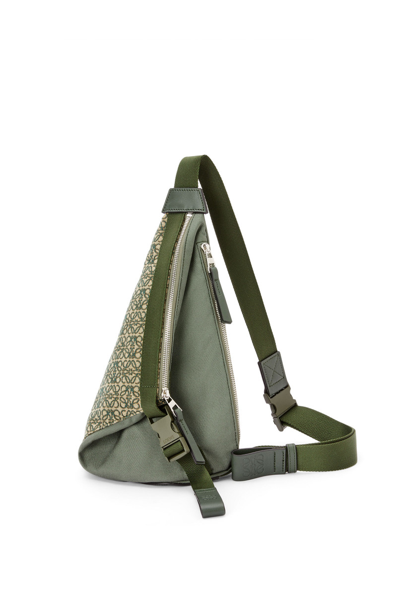Loewe Anton sling in Anagram jacquard and canvas outlook