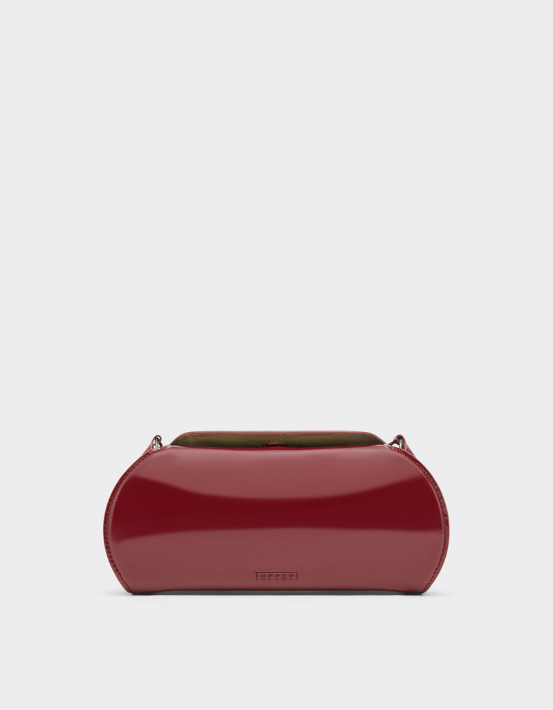 Ferrari Dino leather wallet with shoulder strap 1