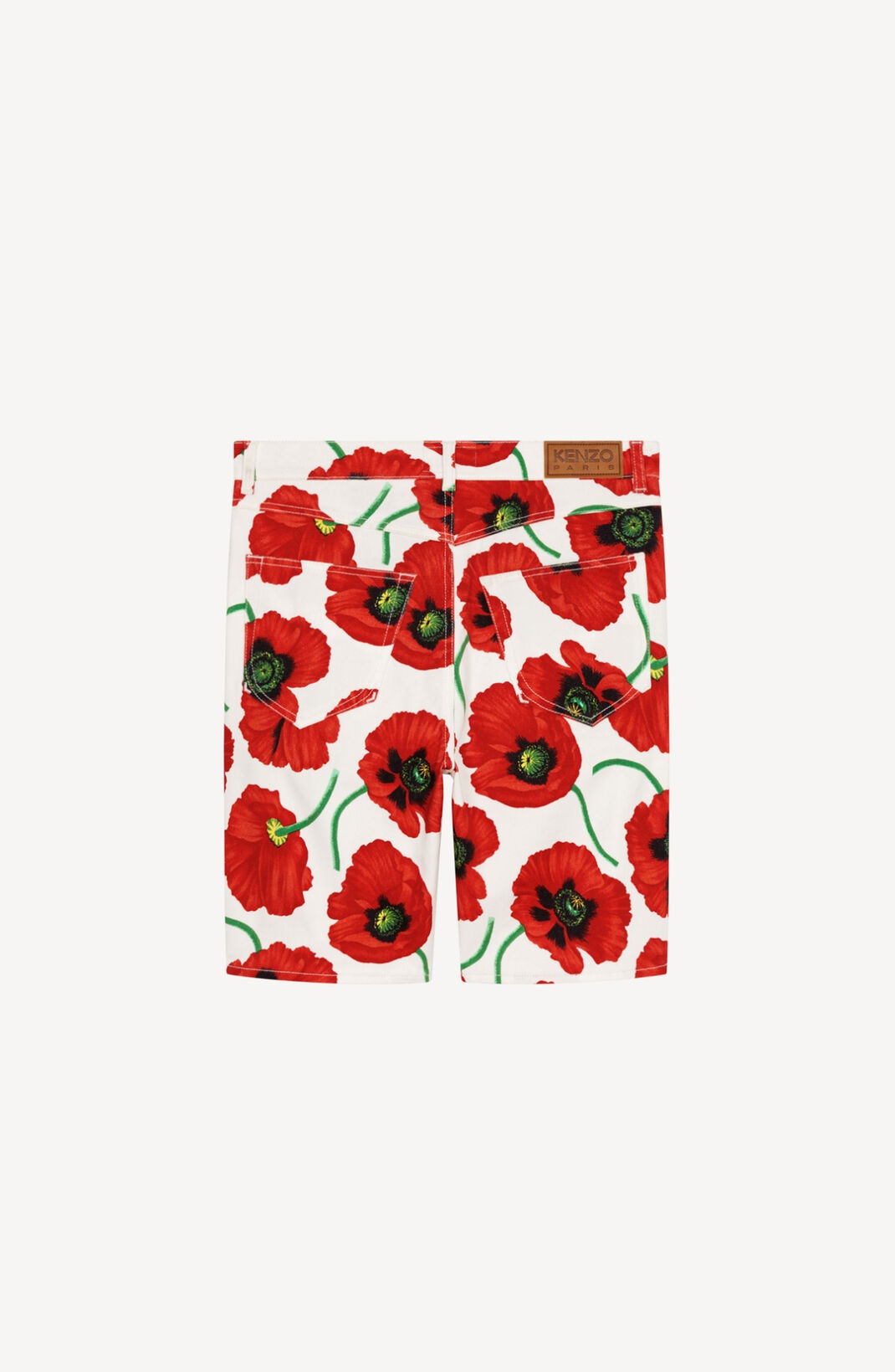 'KENZO POPPY' five pocket short - 2