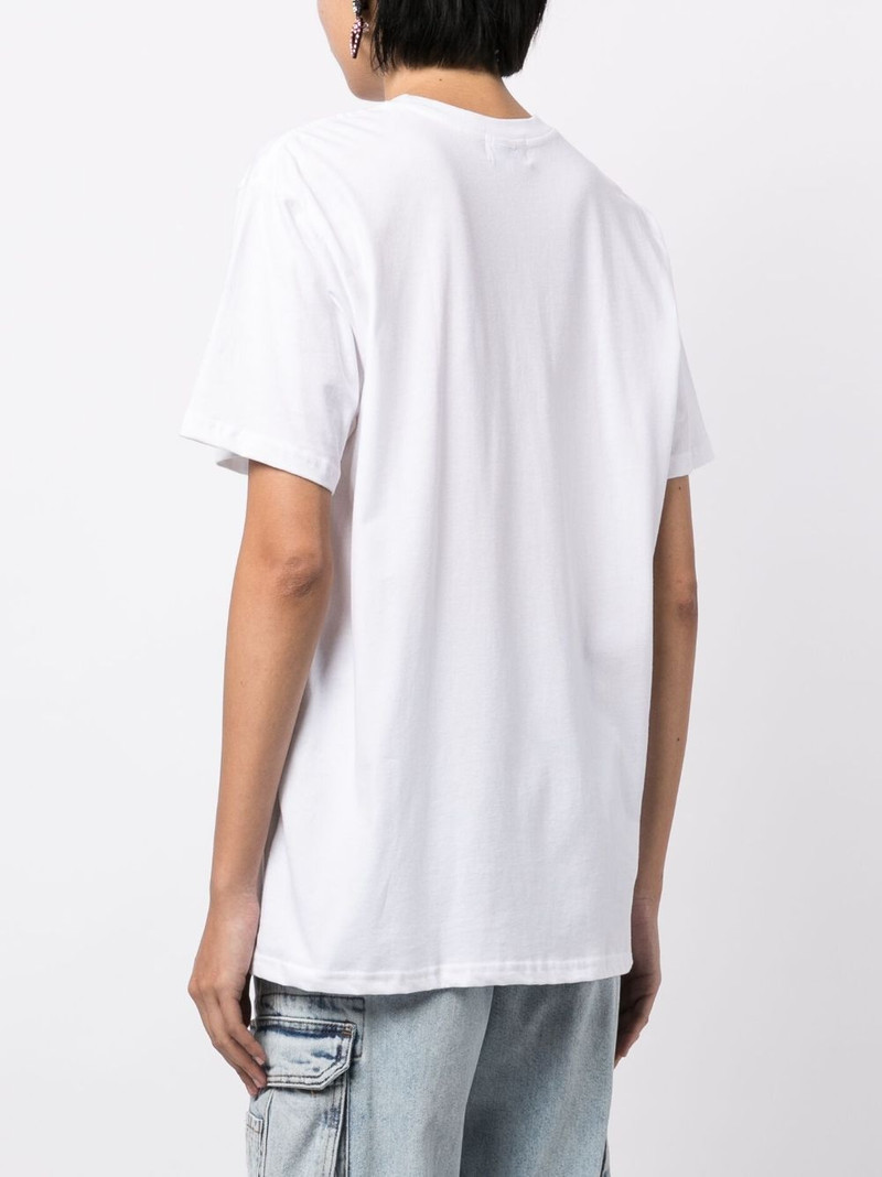 graphic-print organic cotton T-shirt 4