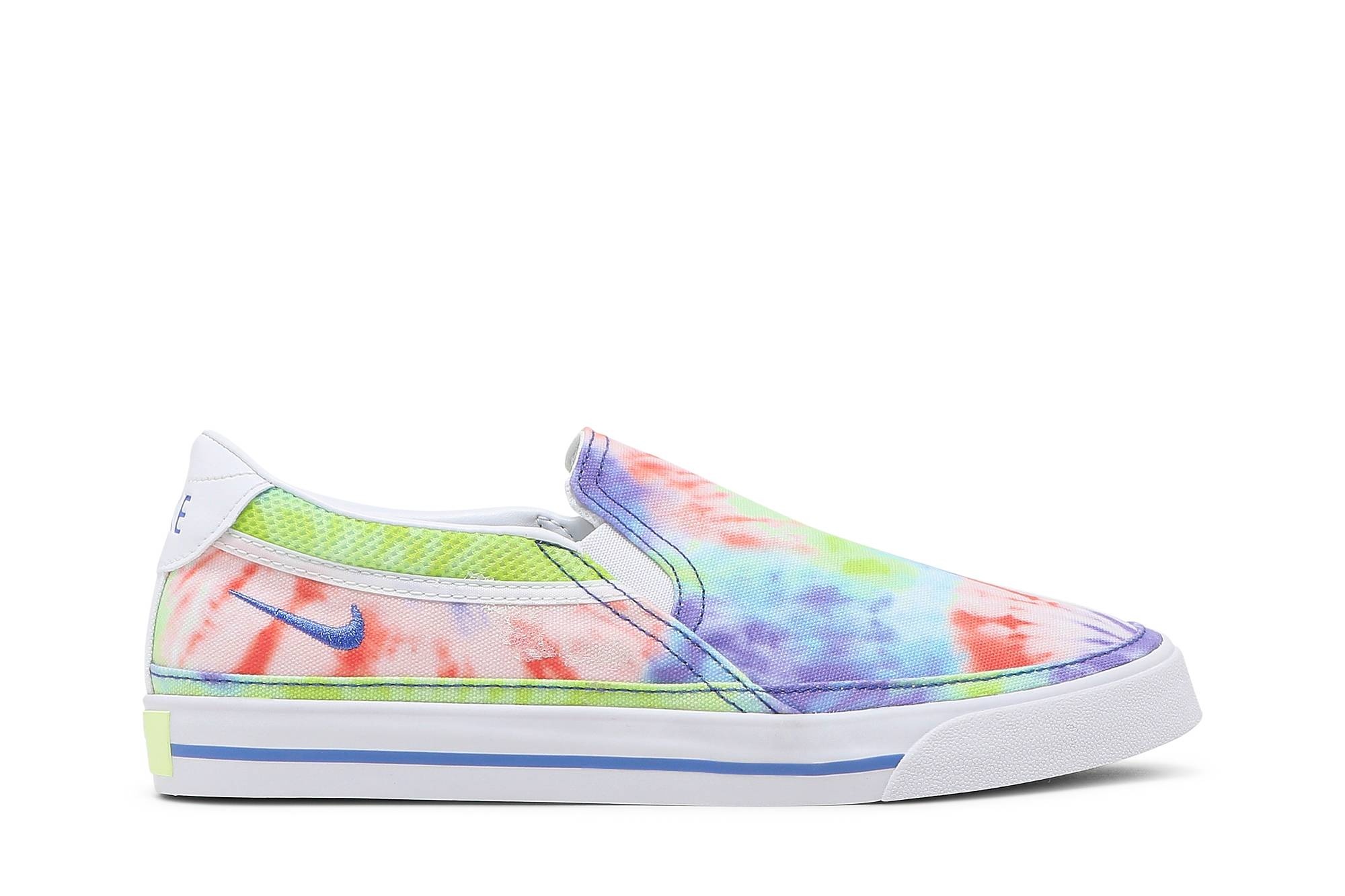 Wmns Court Legacy Print Slip-On 'Tie-Dye' - 1