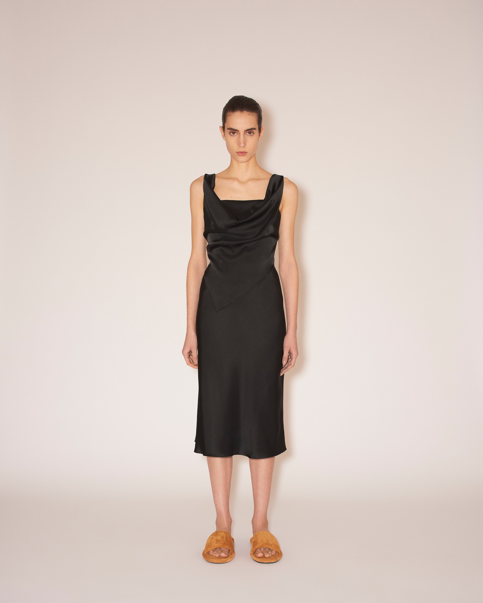 ZARINA - Slip skirt - Black - 3
