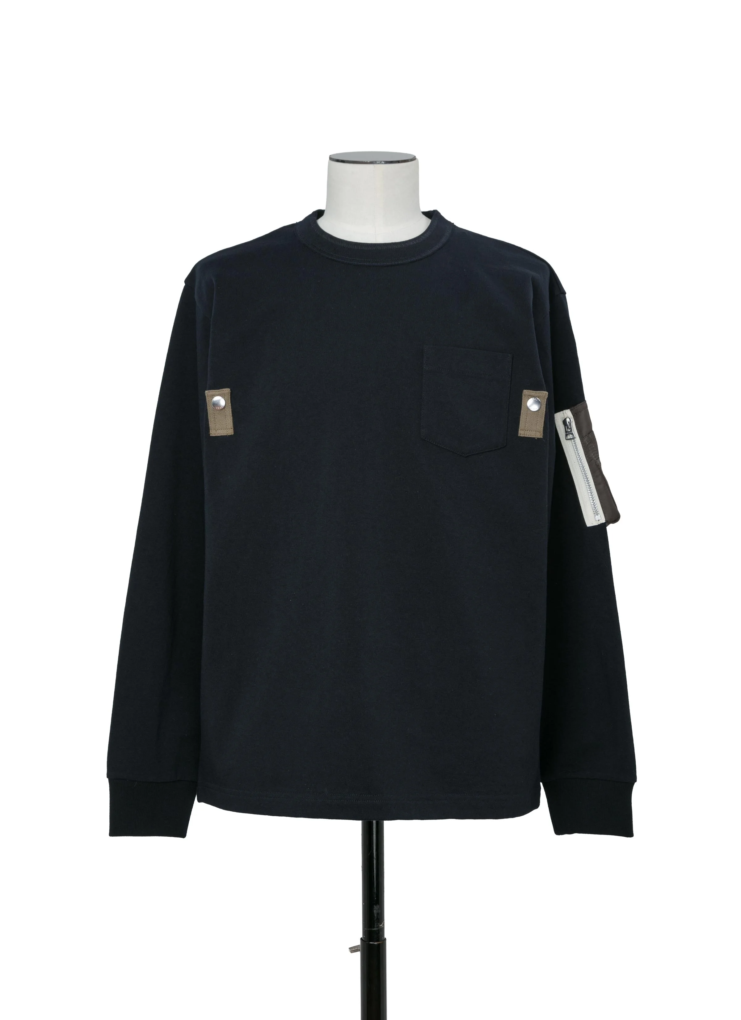 Cotton Jersey L/S T-Shirt - 1