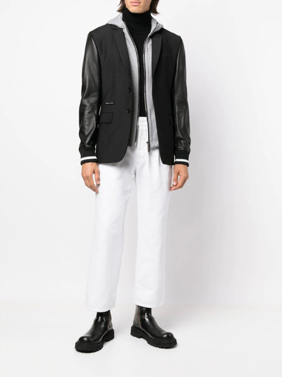 PHILIPP PLEIN bomber jacket-sleeve blazer outlook