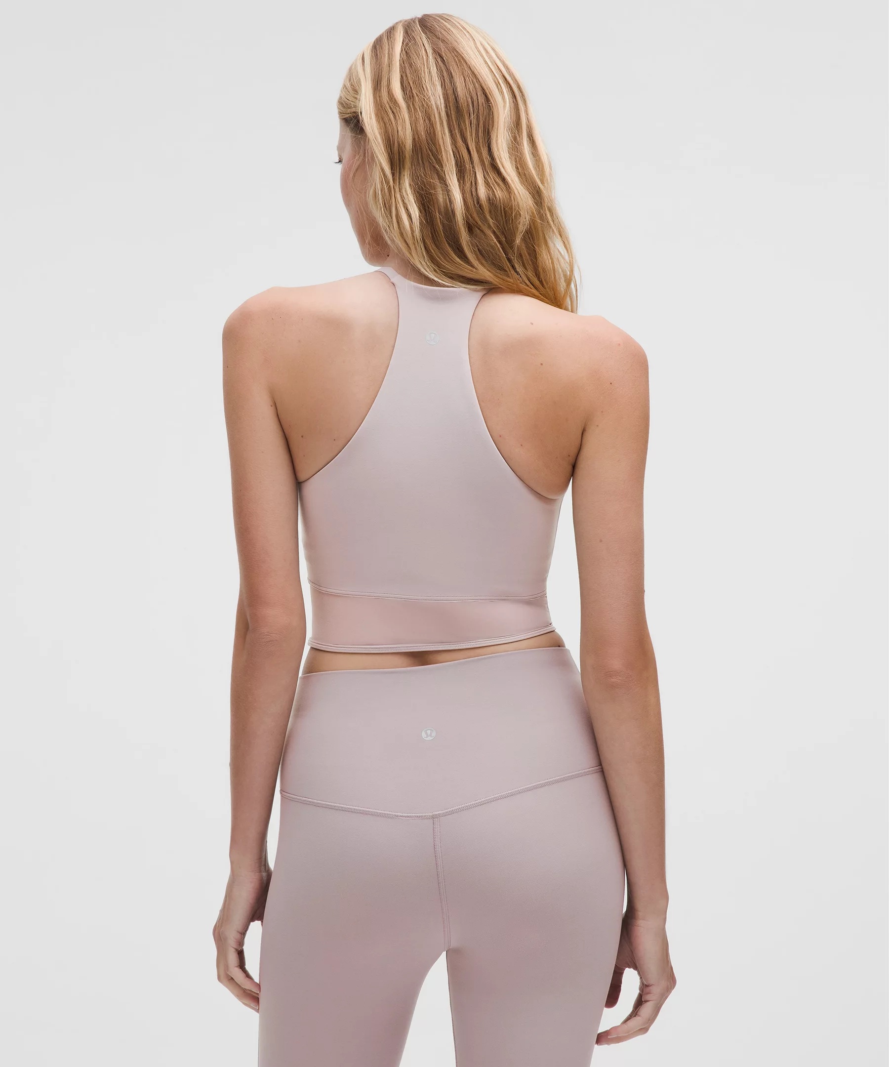 Nulu High-Neck Mesh-Hem Tank Top *Light Support, B/C Cup - 3