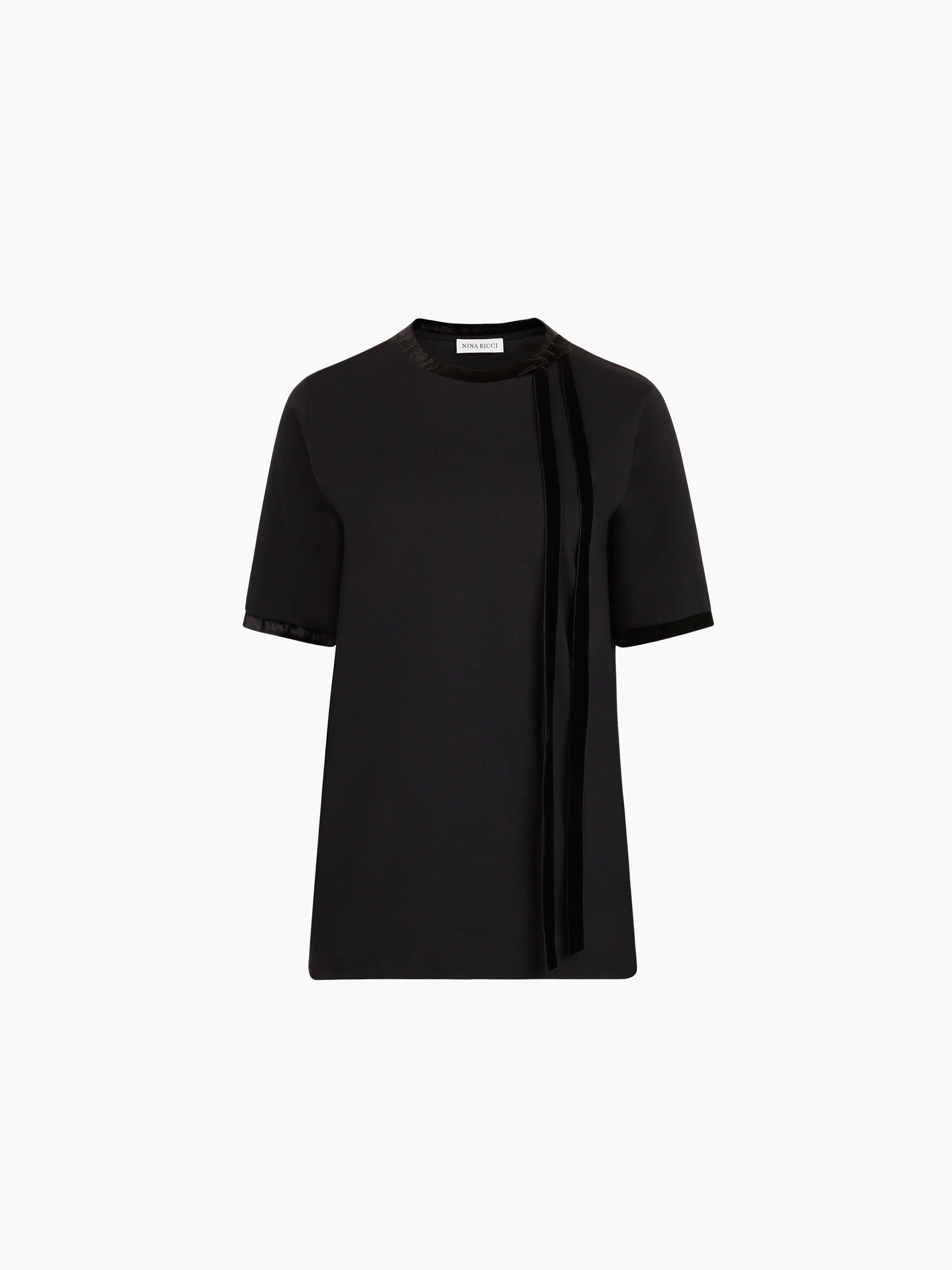 Black Bow Ruban T-Shirt - 5