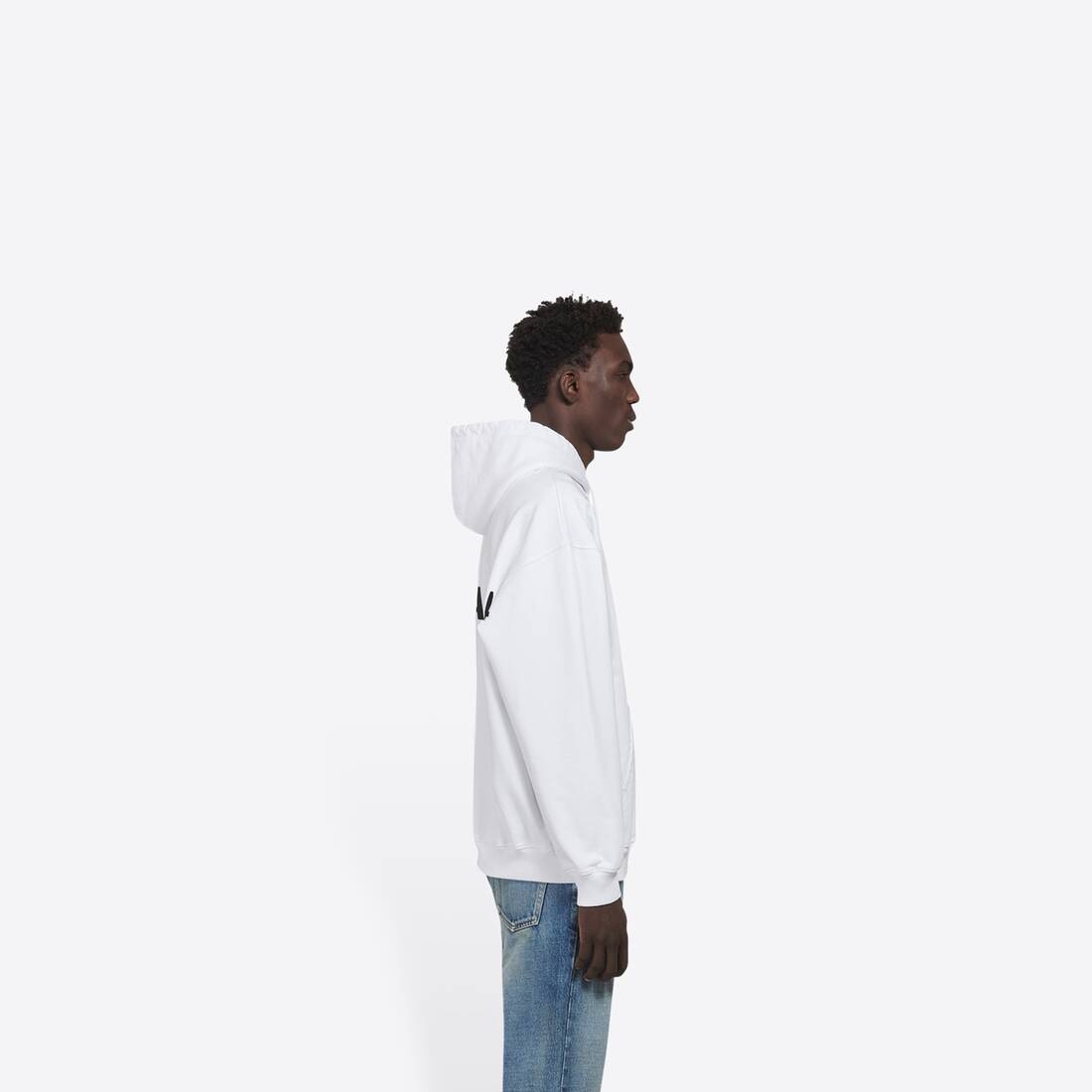 Men's Balenciaga Hoodie in White - 4