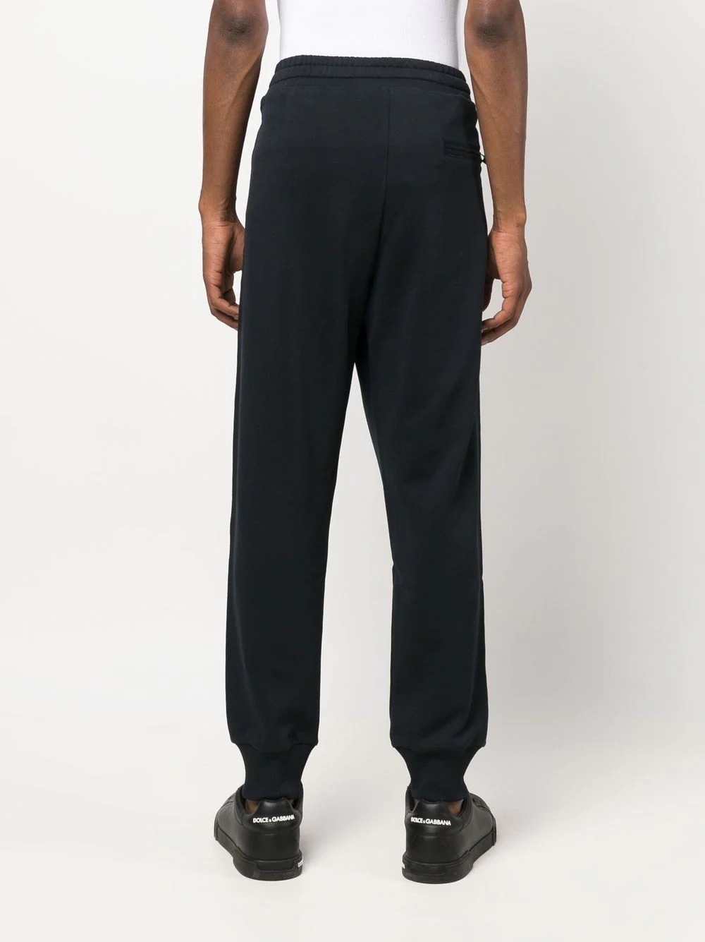 logo-embroidered track pants - 4