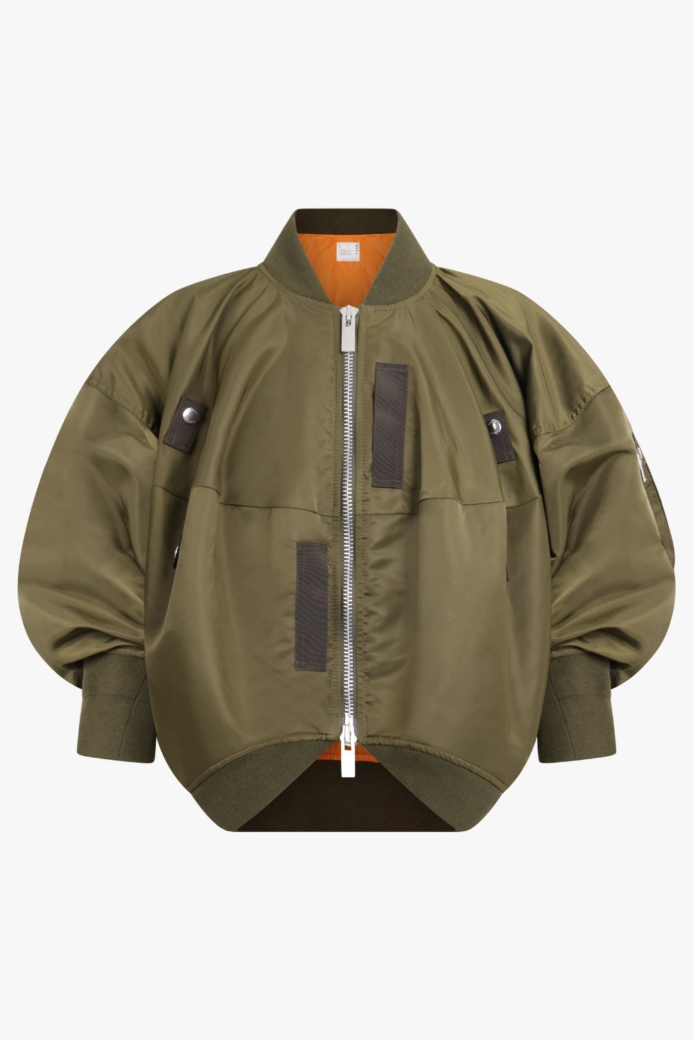 NYLON TWILL BLOUSON | OLIVE - 1