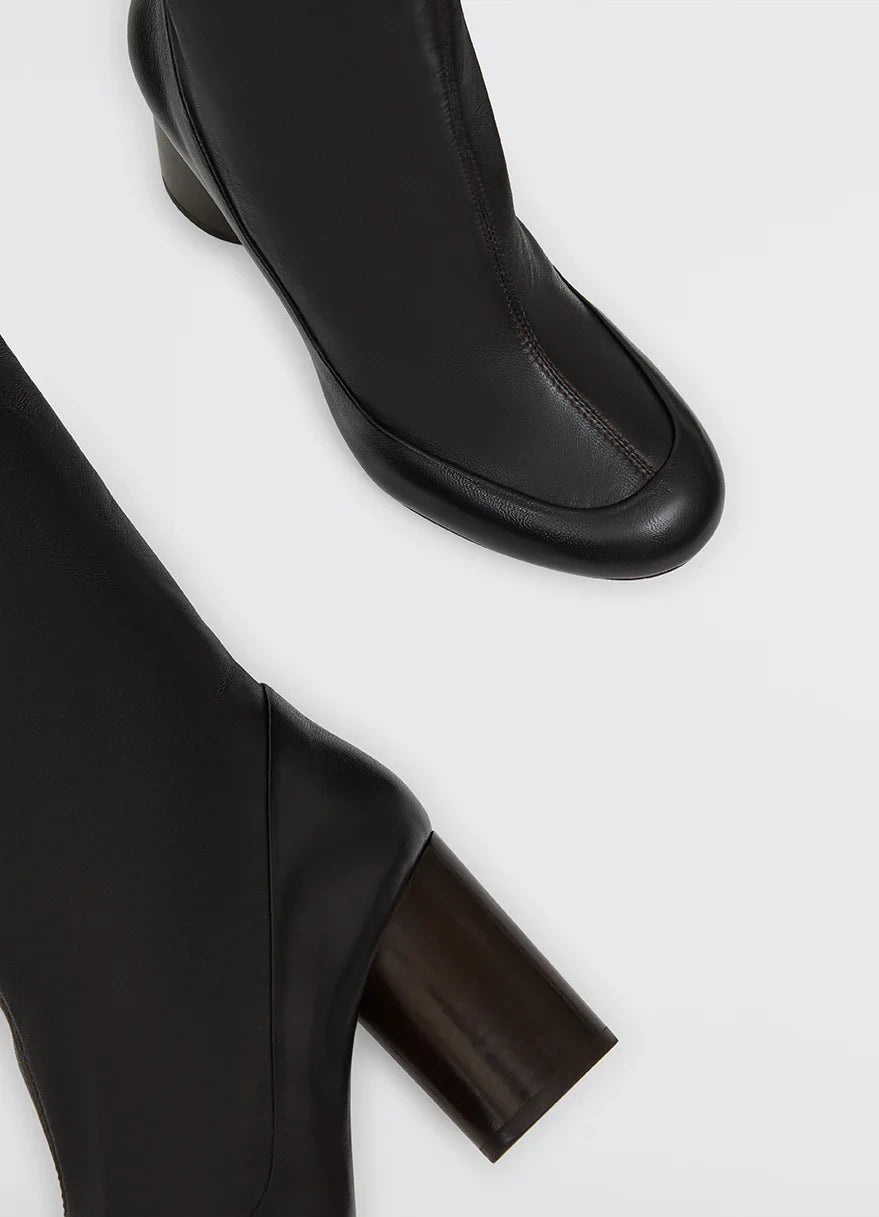 GLOVE HIGH BOOTS WITH 80MM HEEL - 5