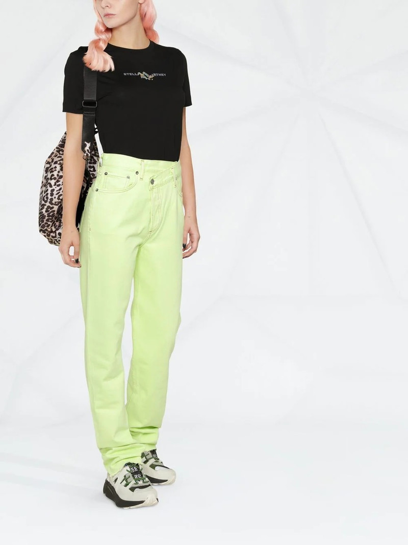 Stella McCartney logo-print cotton T-shirt outlook