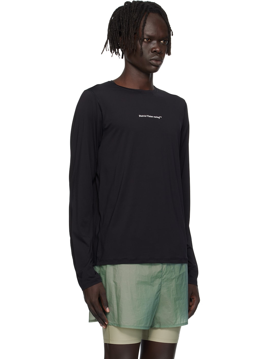 Black Ultralight Aloe Long Sleeve T-shirt - 2