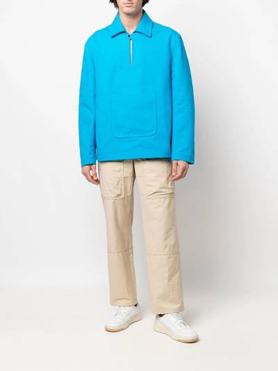 JACQUEMUS multi-pocket straight-leg trousers outlook