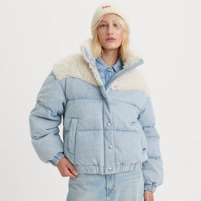 Levi's JUNO WESTERN PUFFER JACKET outlook