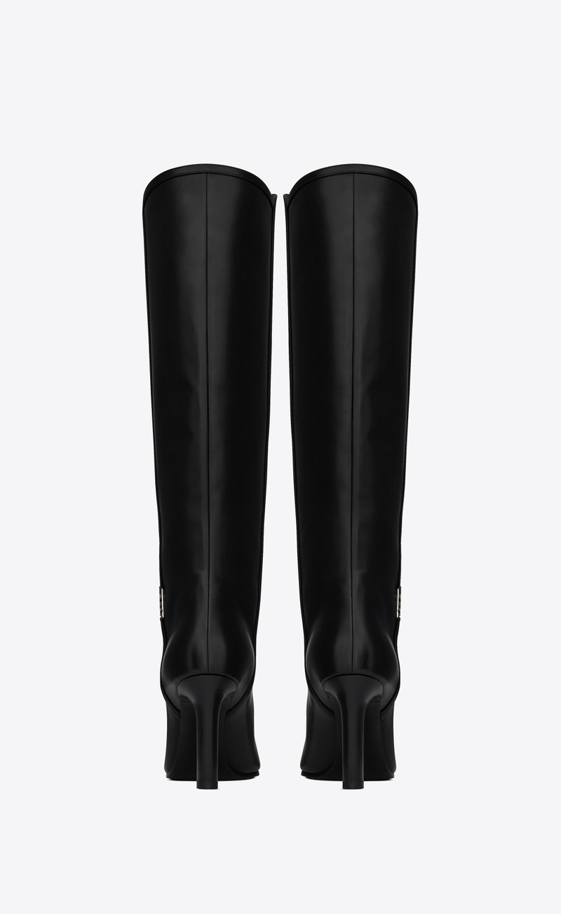 jane monogram boots in smooth leather 3