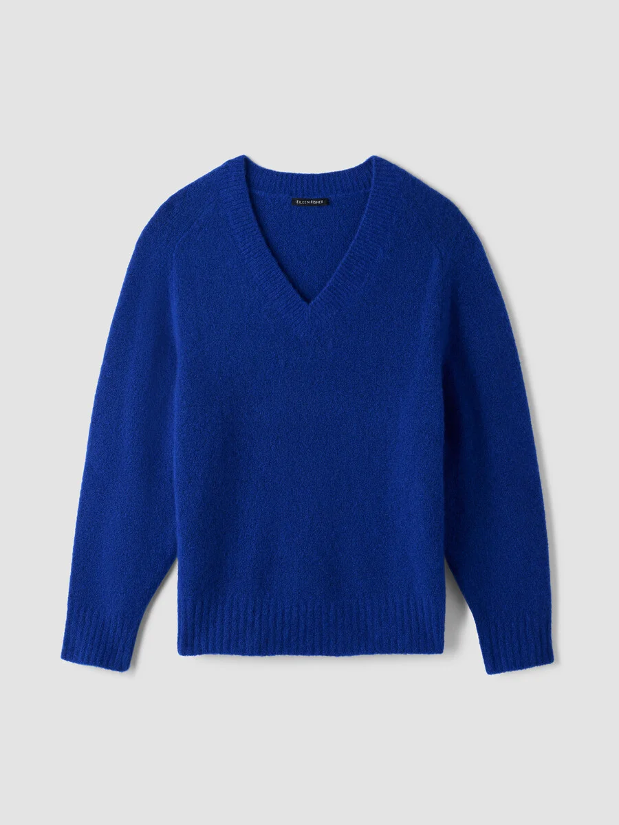 Cashmere Silk Bliss V-Neck Top - 1