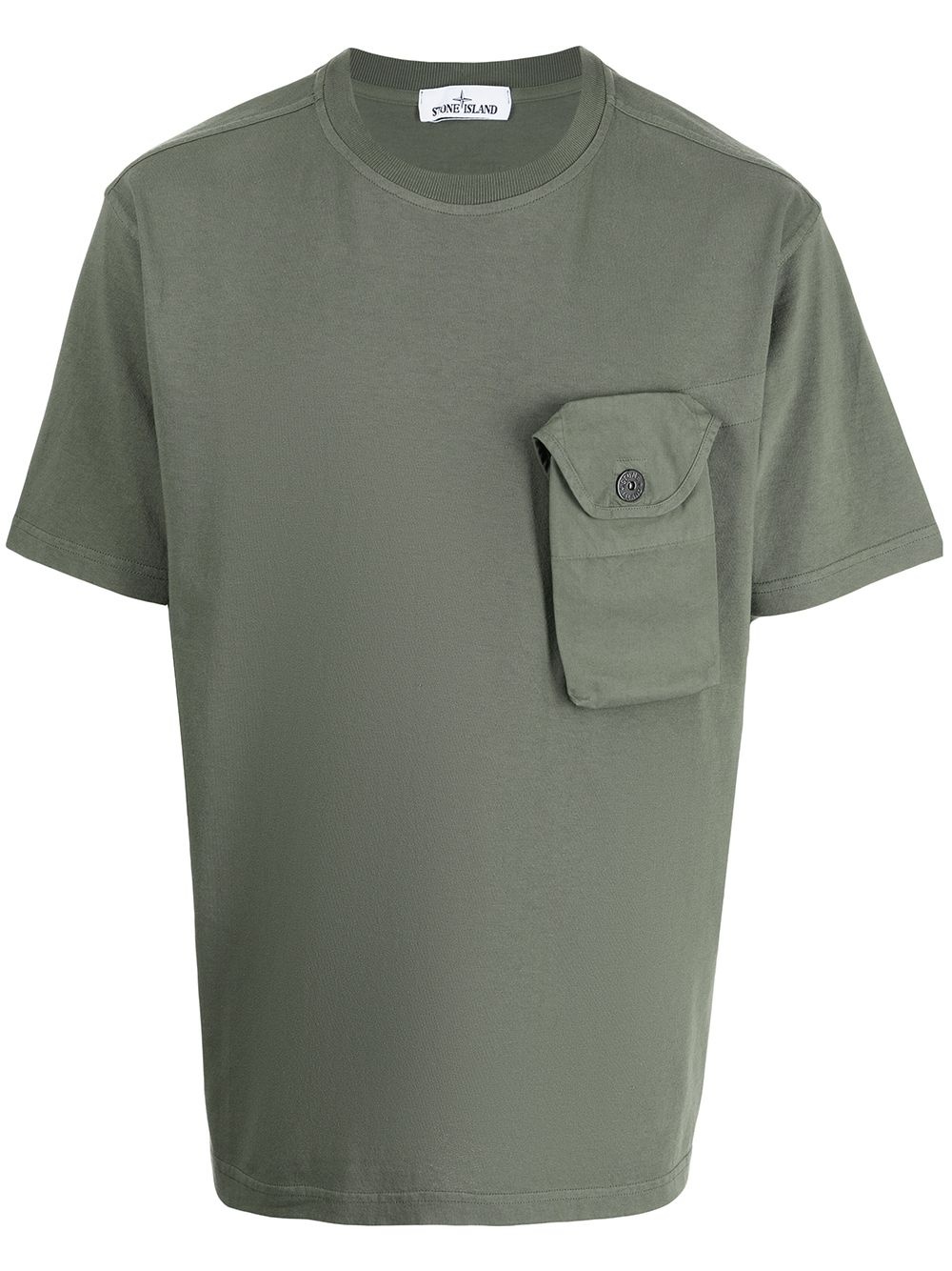 chest pocket T-shirt - 1