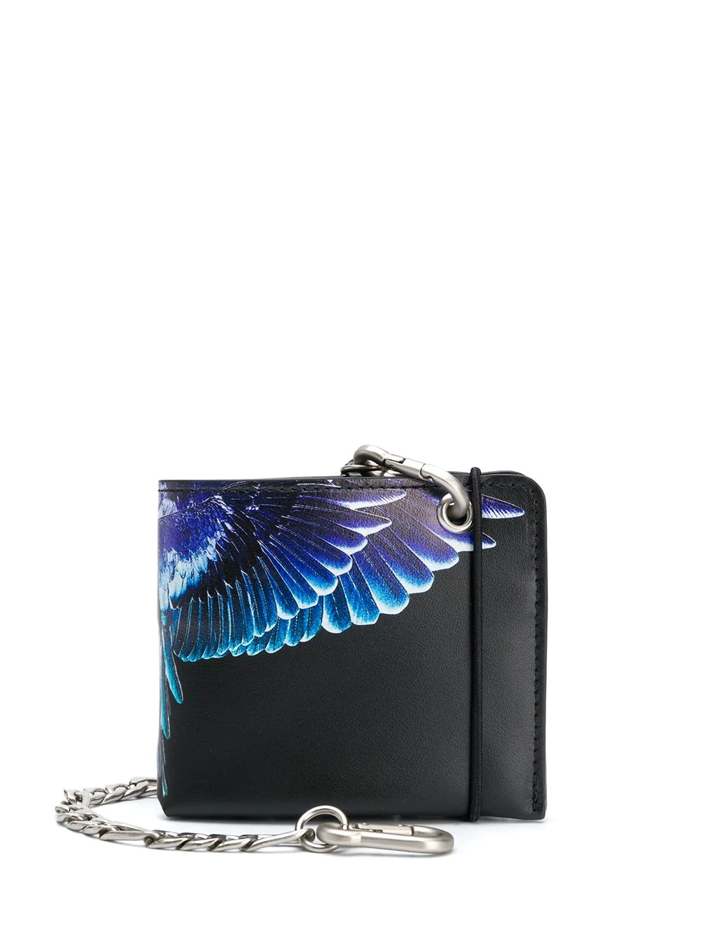 Wings-print chain wallet - 1