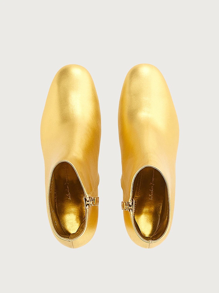 MIRRORED HEEL ANKLE BOOT - 4