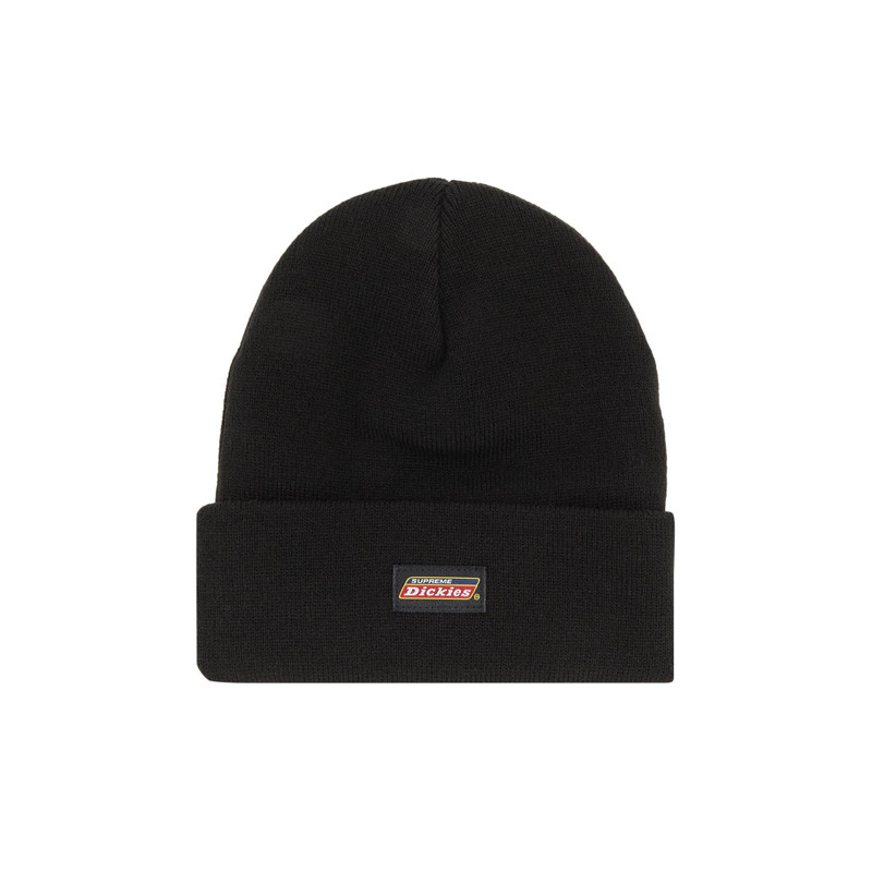 Supreme Supreme x Dickies Beanie 'Black' outlook