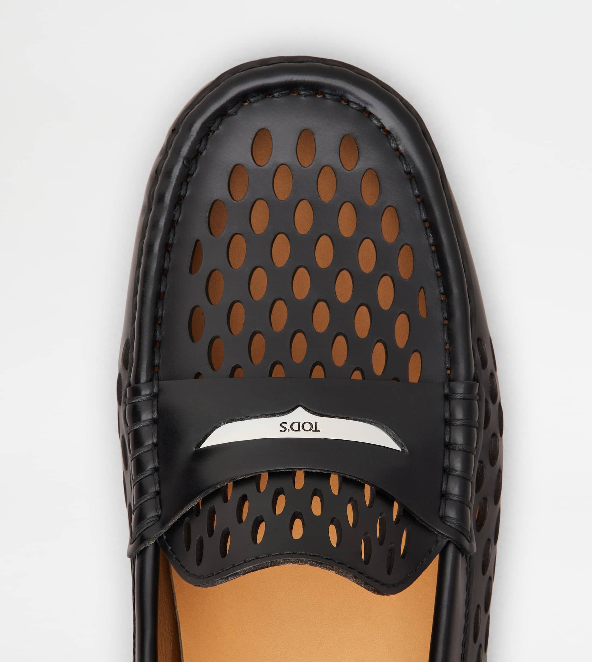 GOMMINO DRIVING SHOES IN LEATHER - BLACK - 4