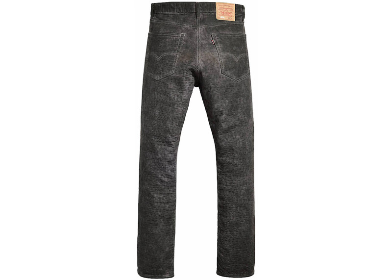 Stüssy Stussy x Levi's Dyed Jacquard Jean Black outlook