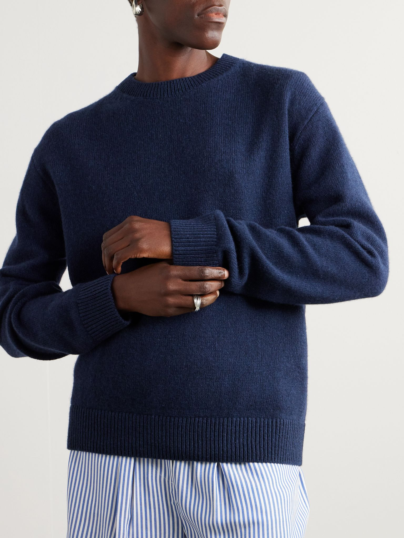 Cashmere sweater Blue - 3