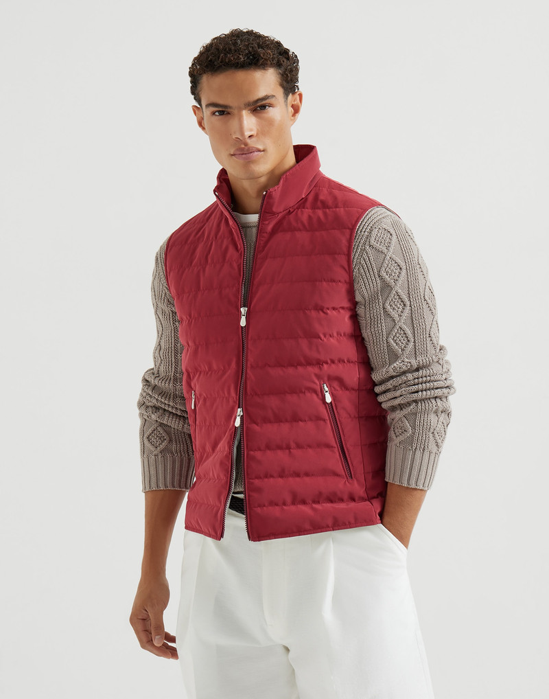 Bonded nylon down vest 2