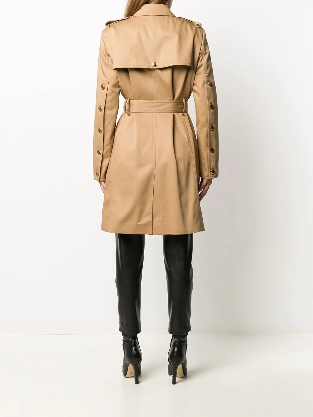 double-breasted trench coat - 4