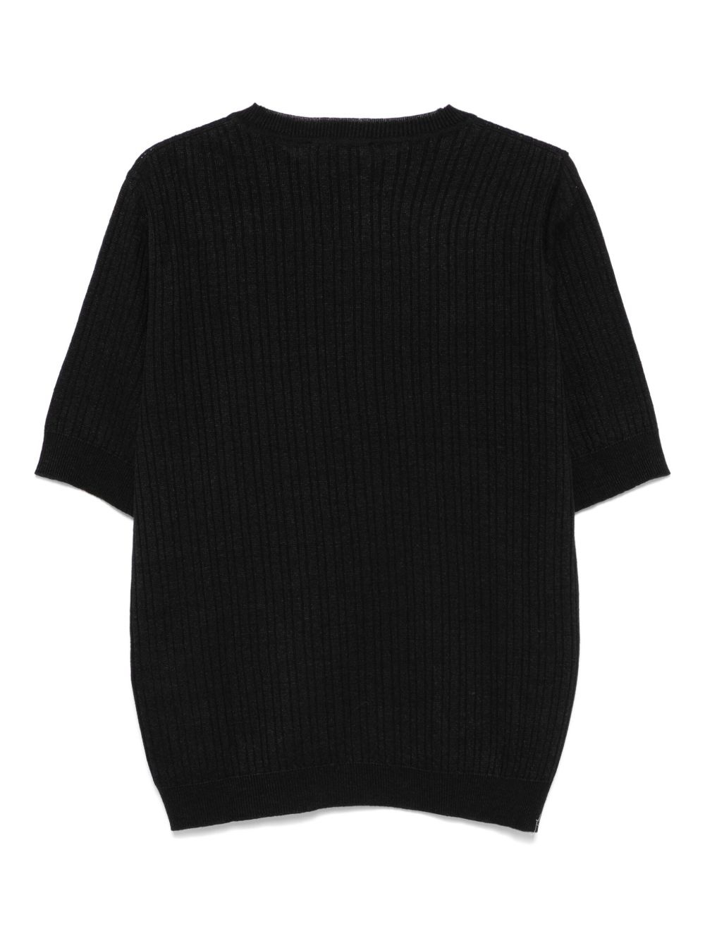 ribbed T-shirt - 2