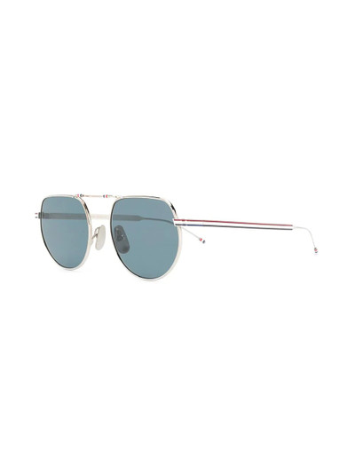 Thom Browne round frame sunglasses outlook