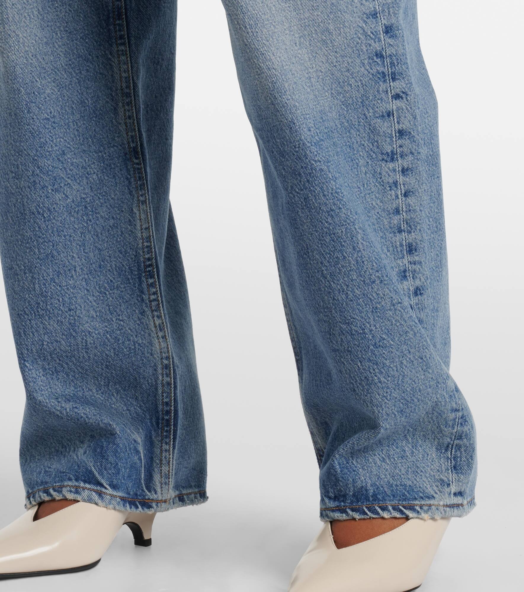 Henson mid-rise wide-leg jeans - 6
