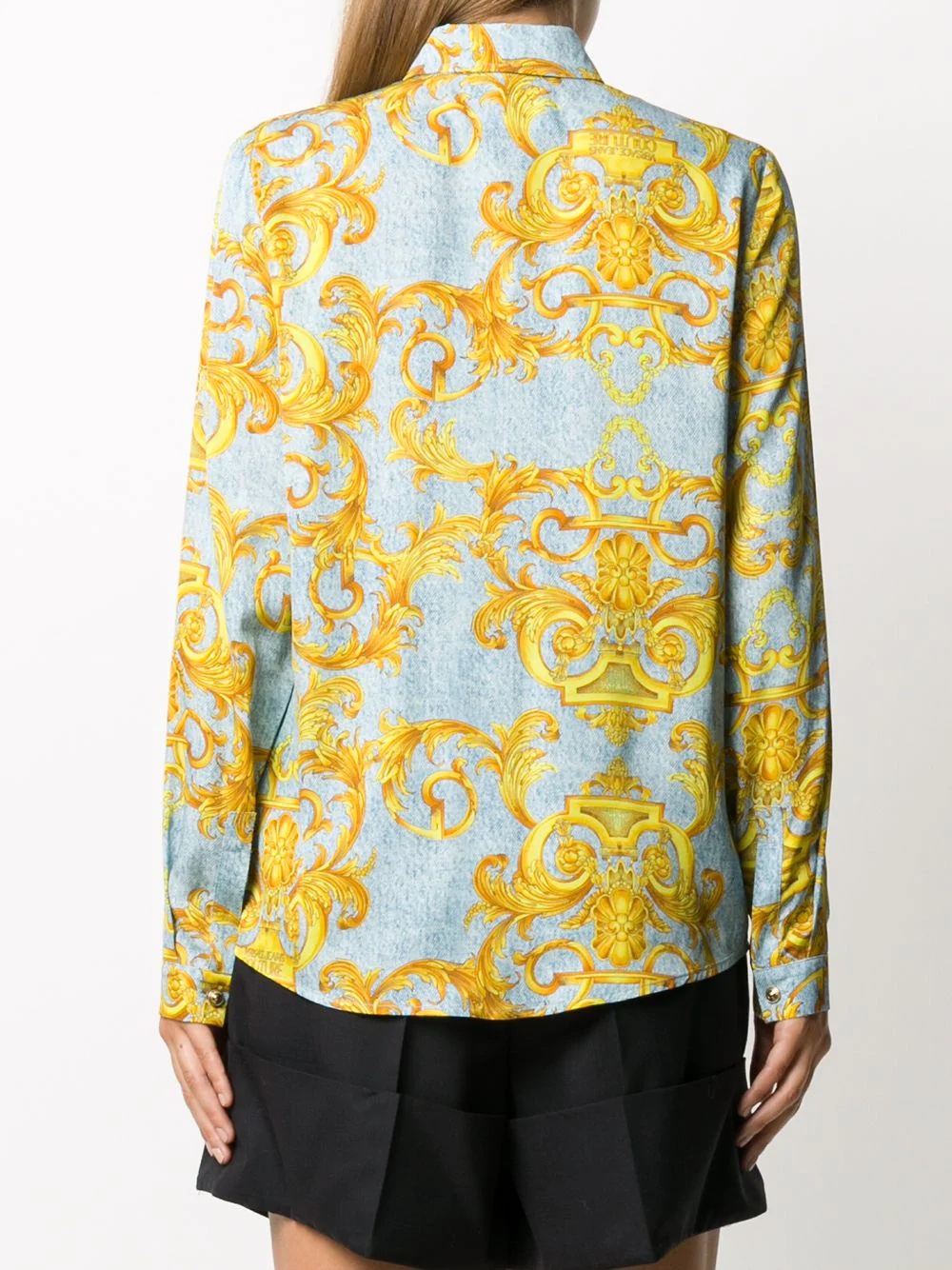 Baroque print shirt - 4