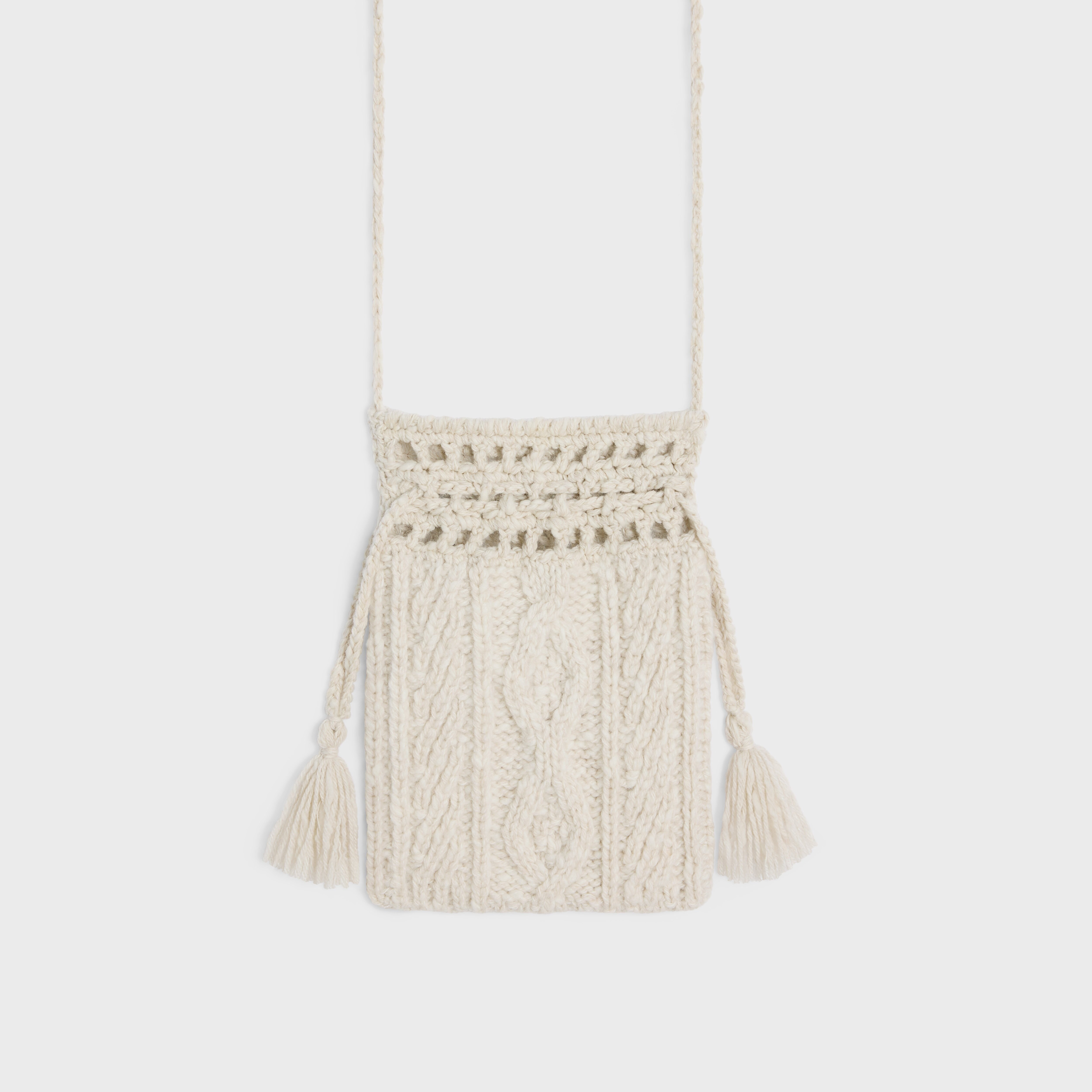 bag in triomphe aran wool - 5