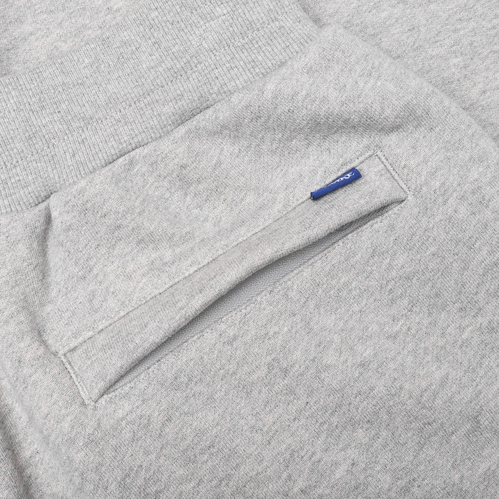 ALL CITY OPEN HEM SWEATPANTS - HEATHER GREY - 5
