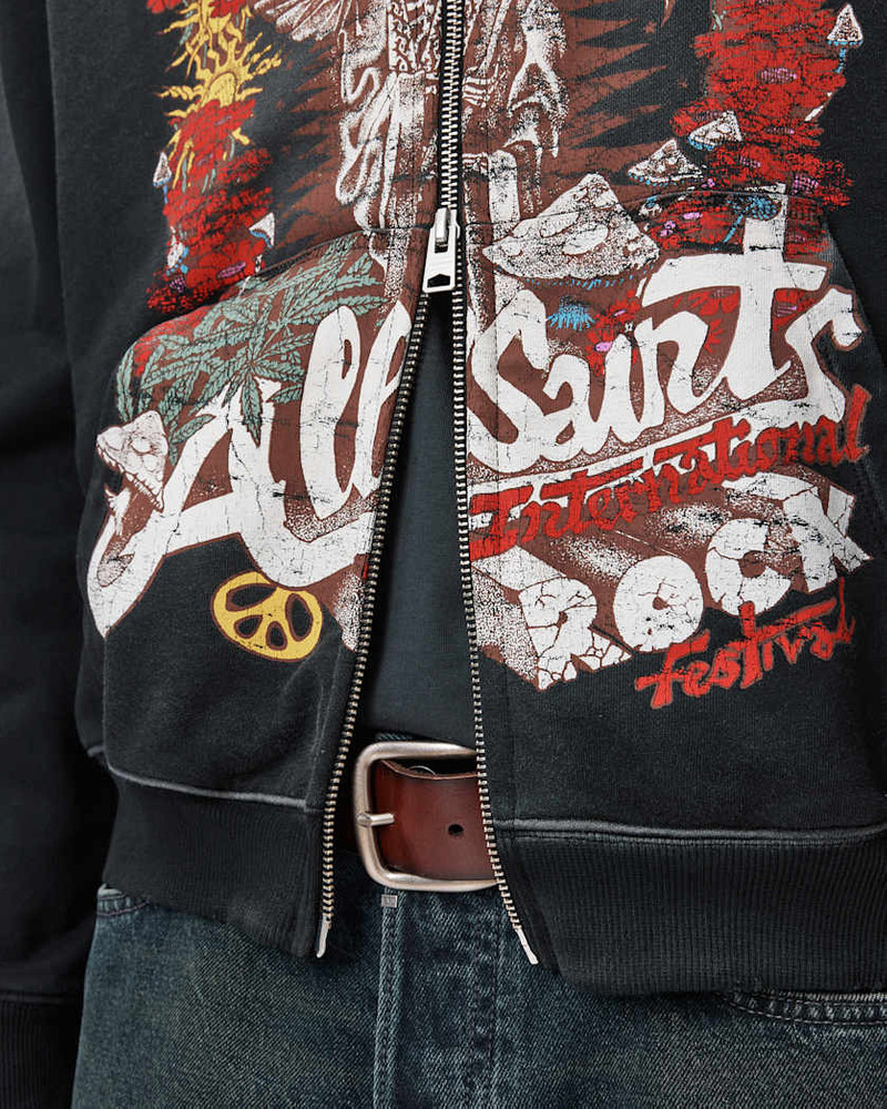 ROQUE ZIP UP GRAPHIC HOODIE 6