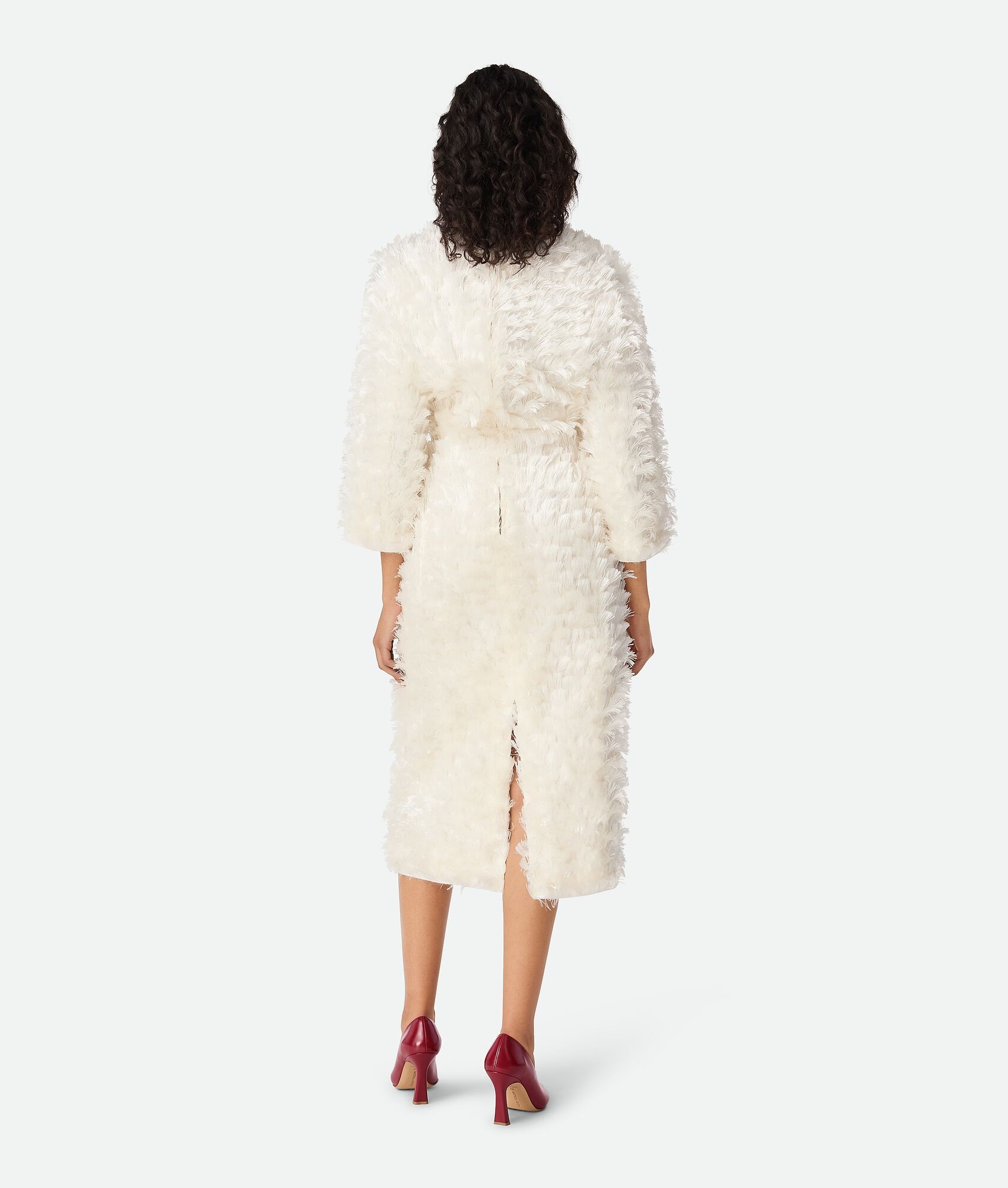 Viscose Fil Coupe Dress - 3