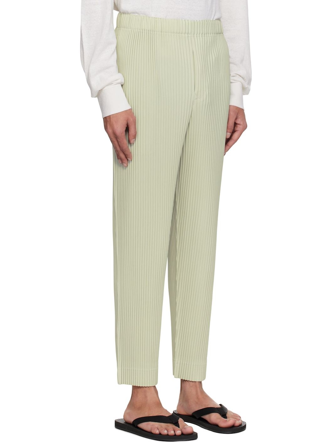 Gray Monthly Color March Trousers - 2