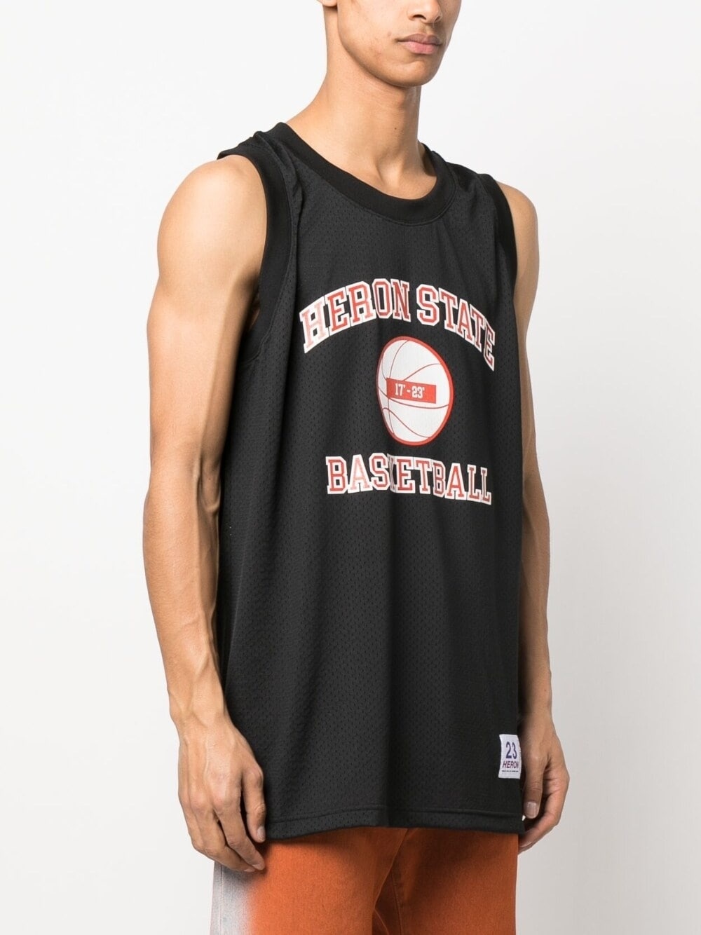 graphic-print tank top - 3