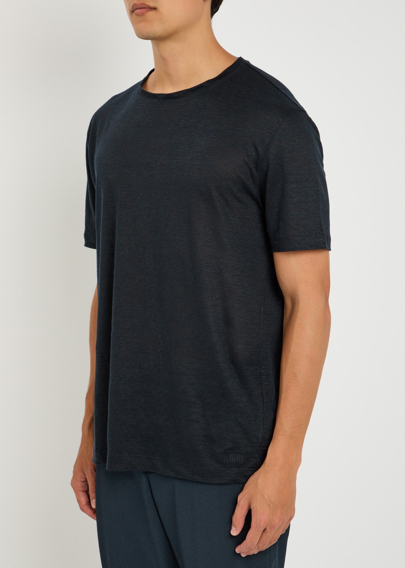 BOSS Boss X David Beckham Linen T-shirt outlook