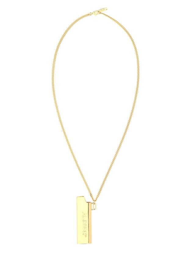 Ambush Man Gold Metal Lighter Case Necklace - 1