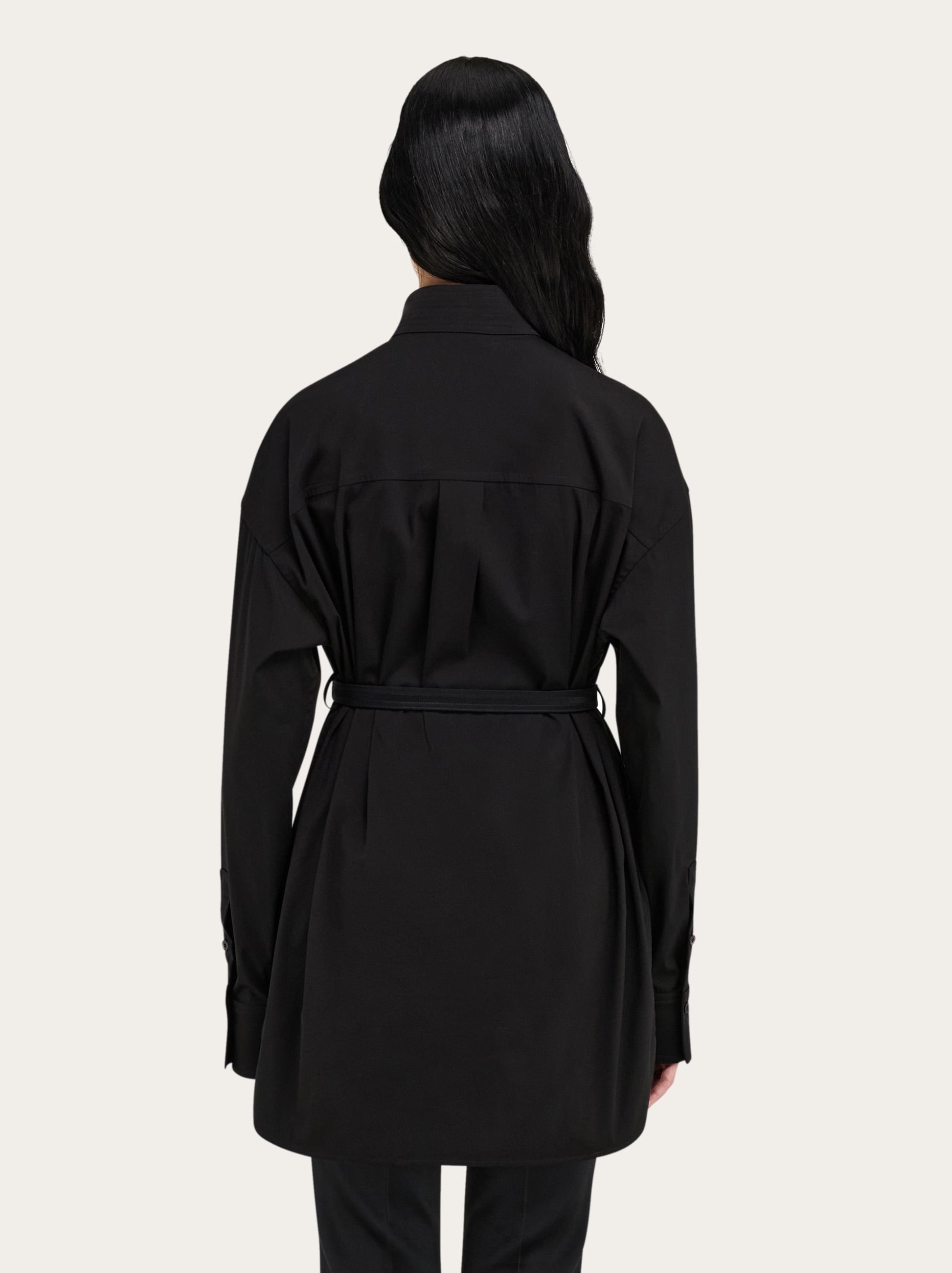 Long sleeved shirt with bib detail - 4