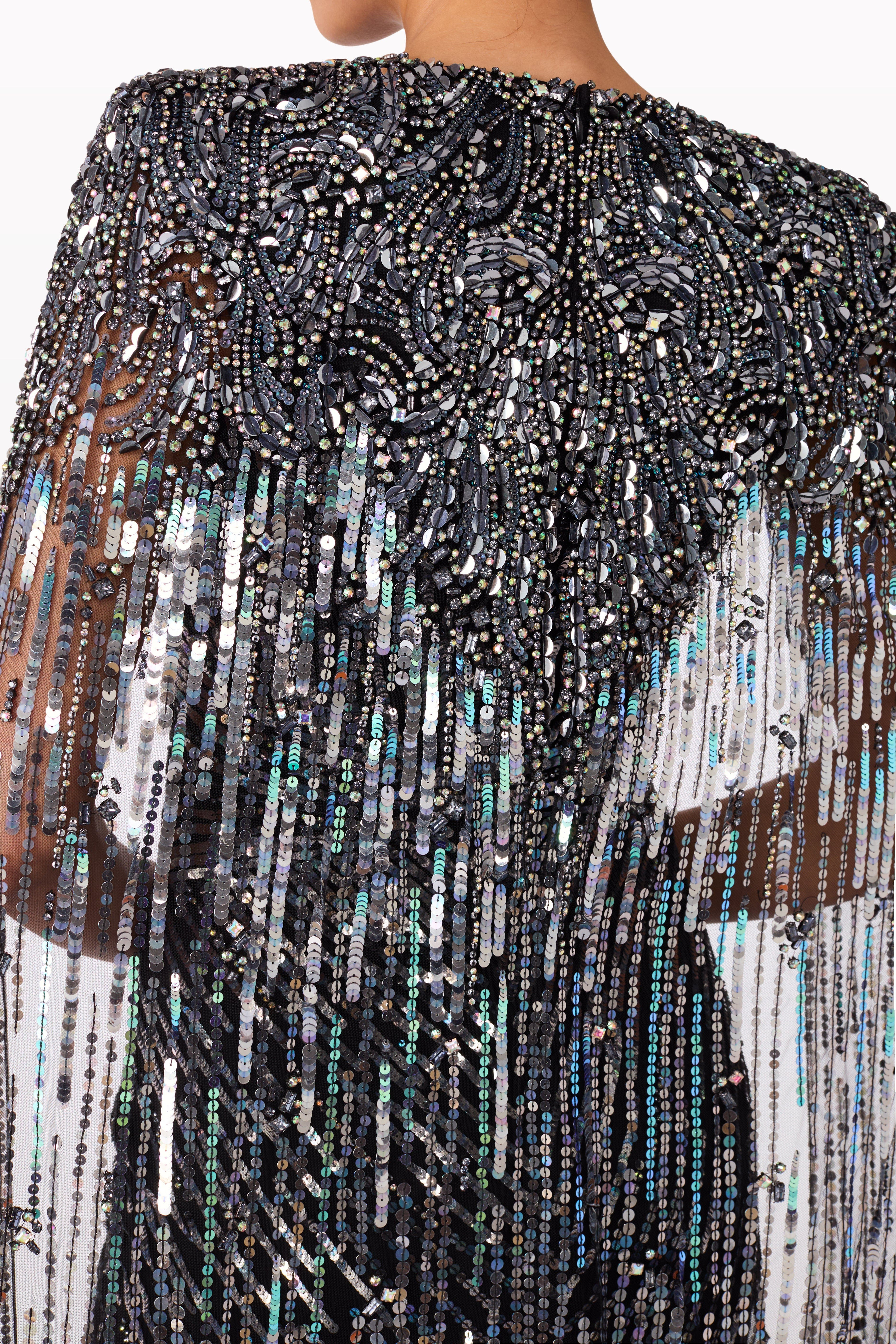 Jenny Packham Gold Rush Gown in Liquorice at Nordstrom - 5