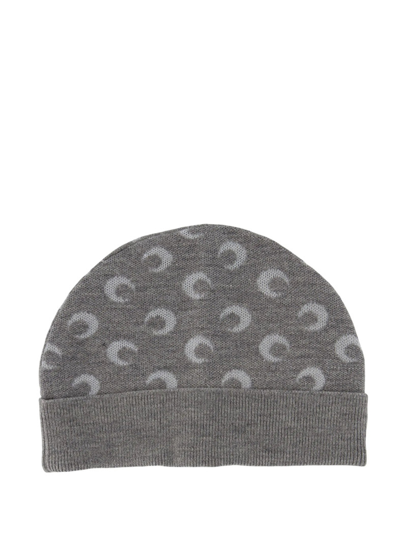 Marine Serre Marine Serre Moon-print Beanie Hat outlook