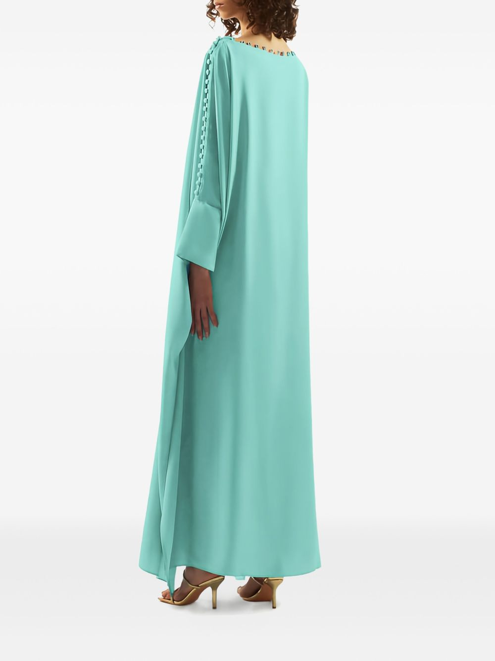 embellished off-shoulder maxi dress - 3
