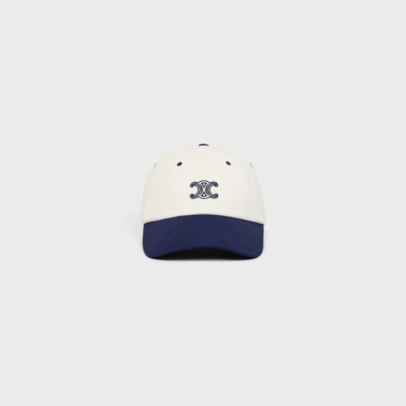 CELINE Triomphe richelieu cap IN cotton twill outlook