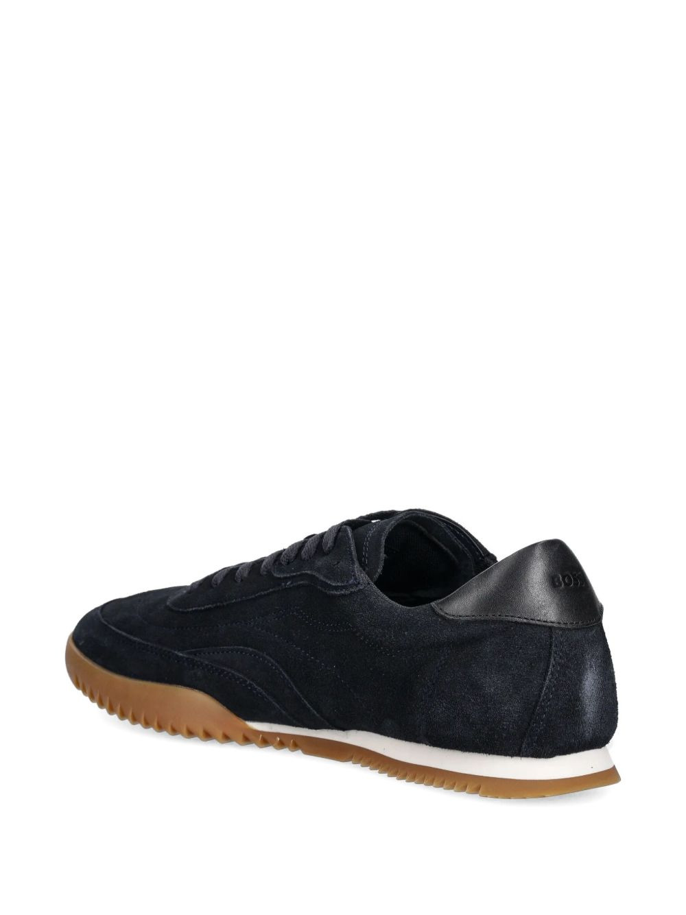 leather low-top sneakers - 4