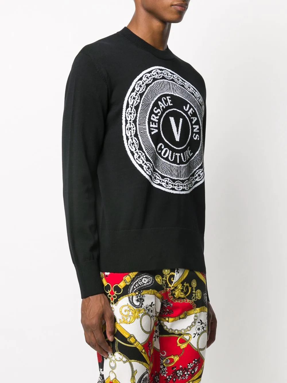 logo patch sweatshirt - 3