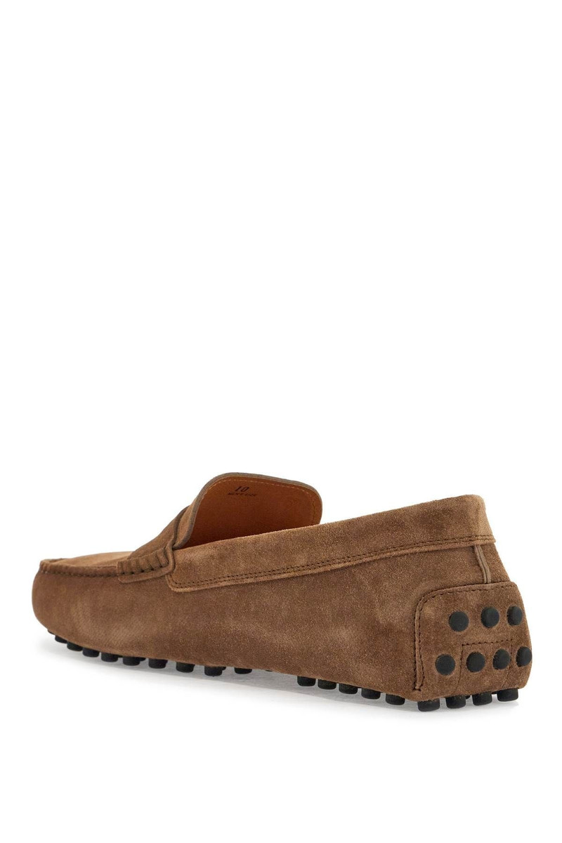 Tod's LIGHT WALNUT LEATHER DRIVING MOCCASIN outlook