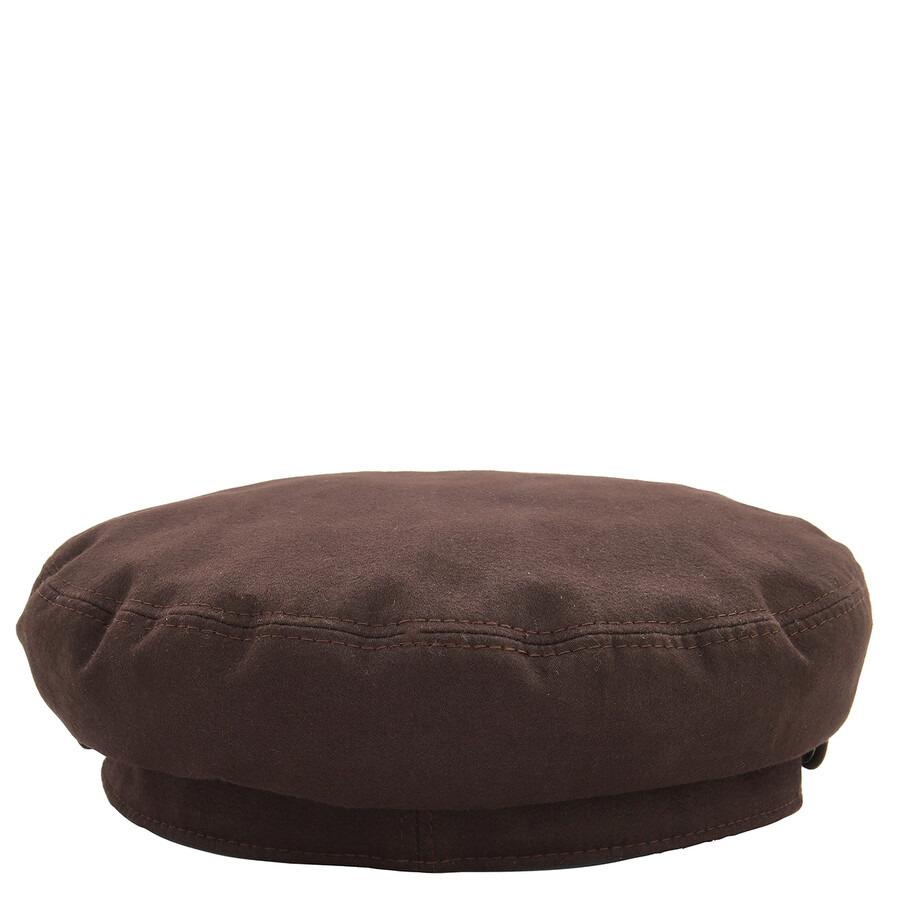Maison Michel Ladies Bitter Chocolate New Abby Paperboy Hat - 5